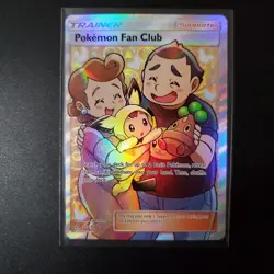 Pokemon Fan Club (Full Art) 155/156 Sm-Ultra Prism Holo - Image 1