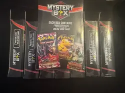 8x POKEMON MYSTERY HANGER BOX / 3 BOOSTER PACKS/VINTAGE PACKS SEEDED 1:10 SEALED - Image 2