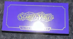 Pokemon Scarlet & Violet ETB Base Set PURPLE Elite Trainer Box FACTORY SEALED - Image 5