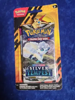 Pokemon 2-Pack Blister with Silver Tempest & Fusion Strike w/ Victini Pin 2023 - Image 1