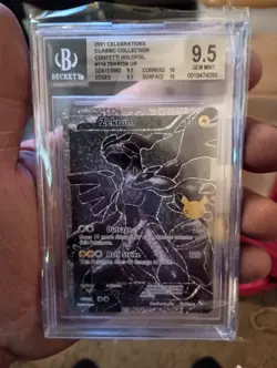 2021 POKEMON CELEBRATIONS CLASSIC COLLECTION #114 FULL ART ZEKROM BGS 9.5 - Image 1