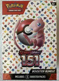 Pokemon TCG Scarlet and Violet 151 Booster Bundle Set - 290-85321 820650853210 - Image 1