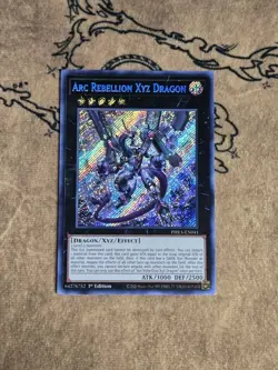 Yugioh Arc Rebellion Xyz Dragon PHRA-EN041 1st Edition Secret Rare NM - Image 1