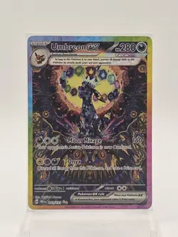 Pokemon Prismatic Evolutions Umbreon EX Illustration Card 161/131 Special Rare - Image 1