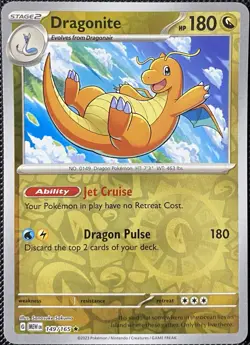 Dragonite 149/165 Sv: Scarlet & Violet 151 Reverse Holo - Pokemon Card - Image 1