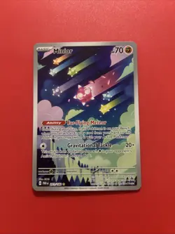 Pokemon TCG Minior Card 201/182 Paradox Rift Holo Illustration Rare NM Condition - Image 1