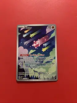 Pokemon TCG Minior Card 201/182 Paradox Rift Holo Illustration Rare NM Condition - Image 2
