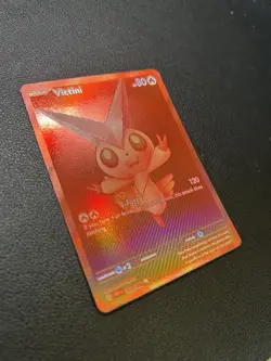 Victini 172/086 White Flare TCG Pokemon Card English mint condition. - Image 5