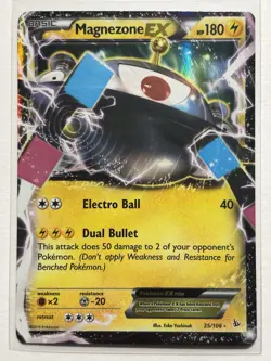 Magnezone EX 35/106 - XY Flashfire Holo Rare Pokemon Card - Image 1