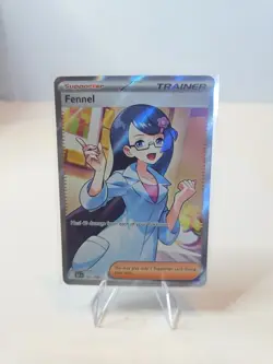 Pokemon TCG Fennel Card Black Bolt Sv: 162/086 NM/M Condition Trainer - Image 1