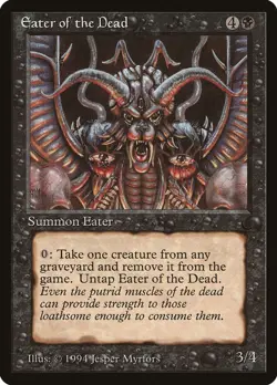 Eater of the Dead The Dark Magic The Gathering MTG Card - Image 1