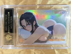 NICO ROBIN One Piece Anime Waifu Goddess CUSTOM CARD - Image 2
