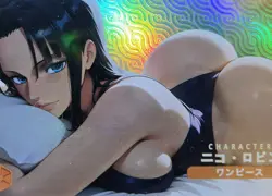 NICO ROBIN One Piece Anime Waifu Goddess CUSTOM CARD - Image 3