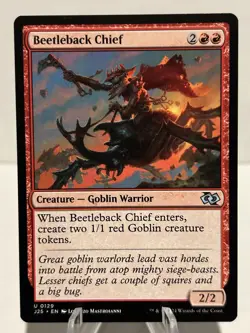 Beetleback Chief 129 U Foundations Jumpstart NM MTG - Image 1