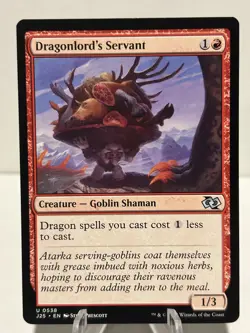 Dragonlord's Servant 538 U Foundations Jumpstart NM MTG - Image 1