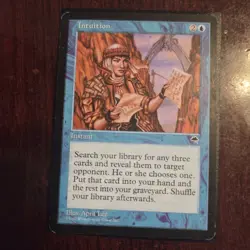 Magic the Gathering Intuition Tempest lp - Image 1
