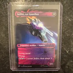 WOTC Universes Beyond: Transf Jetfire, Ingenious Scientist (Shattered Glas NM - Image 2