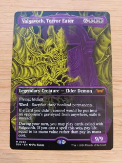 Valgavoth, Terror Eater (Showcase) - 0352 (Duskmourn) - Near Mint NM - Image 1