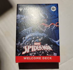 NYCC COMIC CON Magic The Gathering Spider-Man BLACK Welcome Deck - Image 1