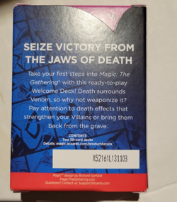 NYCC COMIC CON Magic The Gathering Spider-Man BLACK Welcome Deck - Image 2