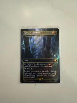 MTG Surge Foil Paths of the Dead Cavern of Souls Lord Of The Rings LOTR LP - Image 1
