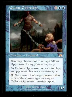 MTG Callous Oppressor LP Light Play Onslaught [4309] - Image 1