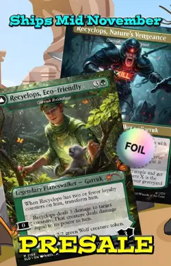 Garruk Relentless THE OFFICE PRESALE ✨ Borderless FOIL ✨ MTG Secret Lair Dwight - Image 1