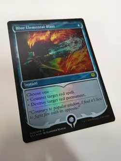 Blue Elemental Blast [Signature Spellbook: Jace] FOIL NM. - Image 1
