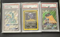 3 PSA 9 Graded Pokemon Card Slab Bulk Lot! DRAMPA DECIDUEYE MURKROW! RARE! - Image 1