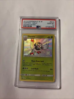 Dartrix SV3/SV94 Hidden Fates Shiny Vault PSA 10 Gem Mint Pokemon Card - Image 1