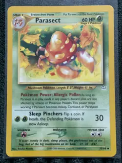 Pokemon Neo Revelation Parasect 35/64 - Image 1