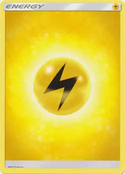 1x (NM) Lightning Energy - Reverse Holo SM Base Set Pokemon - Image 1