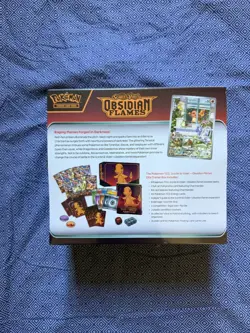 Pokemon TCG: Scarlet & Violet Obsidian Flames ETB Elite Trainer Box-New/Sealed** - Image 3