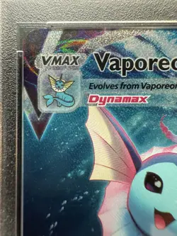 Pokemon Vaporeon VMAX SWSH182 SWSH: Sword & Shield Promo Holo PSA 9 - Image 3