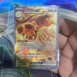 2024 Pokemon Scarlet & Violet Stellar Crown Dachsbun ex #169/142 - Image 1