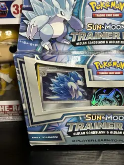 Pokemon TCG Sun & Moon Trainer Kit - Alolan Sandslash - Ninetales New Sealed E1 - Image 2