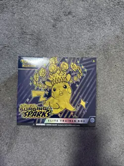 Pokemon TCG Scarlet & Violet Surging Sparks Elite Trainer Box ETB New Sealed - Image 1