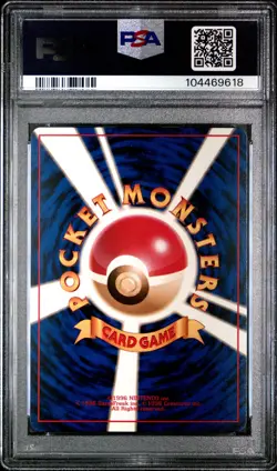 1996 POKEMON BASE SET JAPANESE #4 CHARMANDER PSA 9 - Image 2