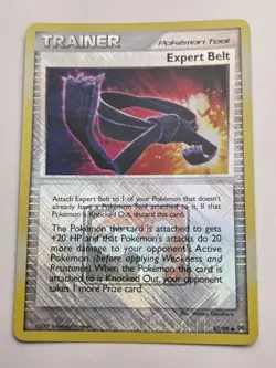 Expert Belt - 87/99 - Pokemon Arceus Reverse League Holo Rare NM - Image 1