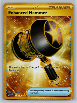 Enhanced Hammer - 224/167 - Twilight Masquerade - Pokemon - Secret Rare -NM - Image 1