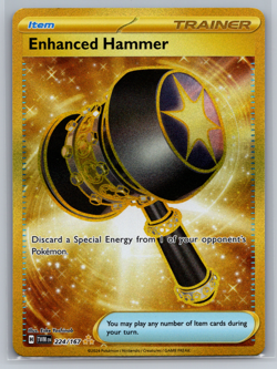 Enhanced Hammer - 224/167 - Twilight Masquerade - Pokemon TCG - Secret Rare -NM - Image 1