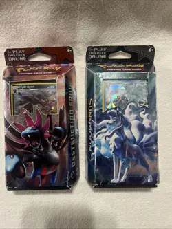 2 Pokemon TCG: Destruction Fang, Luminous Frost Theme Deck - Factory Sealed - Image 1
