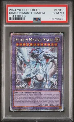 2024 1ST ED #EN118 DRAGON MASTER MAGIA PSA 10 - Image 1