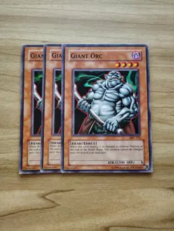 Yu-Gi-Oh! - Giant Orc 3X - Complete Playset - Image 1
