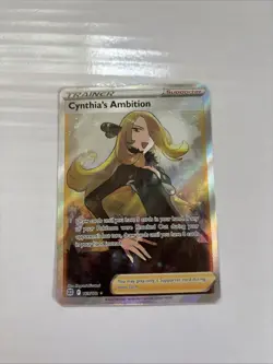 Cynthia's Ambition Full Art Holo Card 169/172 Swsh09 Brilliant Stars NM - Image 1