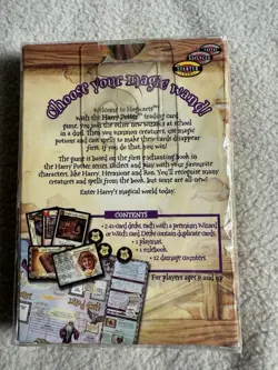 HARRY POTTER Two Player STARTER SET FACTORY SEALED DECK Card Game Wizards Coast - Image 3