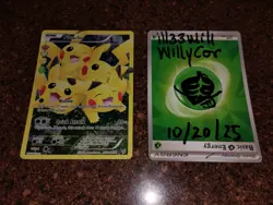Pokemon ENGLISH Pikachu Generations Radiant Collection HOLO Card RC29/RC32 MP- - Image 1