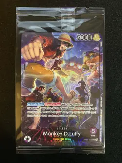 Monkey.D.Luffy PSA Magazine Promo OP05-060 One Piece Cards Foil SEALED BRAND NEW - Image 1
