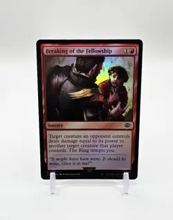 Breaking Of The Fellowship Common Foil MTG Lord Of The Rings 117 - Image 1