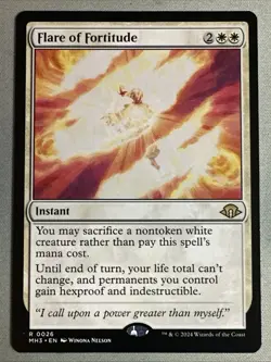 MTG / Flare of Fortitude / MH3 / #26 / Regular / Rare / NM - Image 1